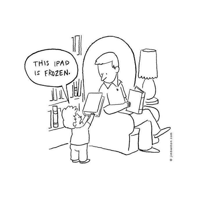 tech_faq's tweet photo. The iPad is frozen. http://t.co/hW1xGGj6SC