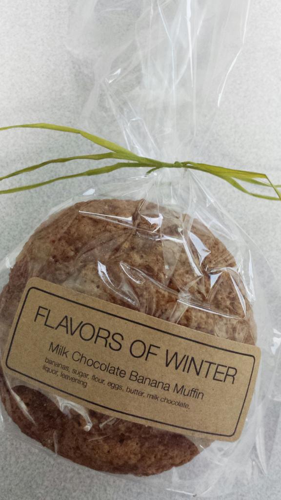 thedapperdiner's tweet photo. Banana muffin for breakfast from @ChefMelissaKing @meilin21 #flavorsofwinter dinner http://t.co/MtinAC0MFk