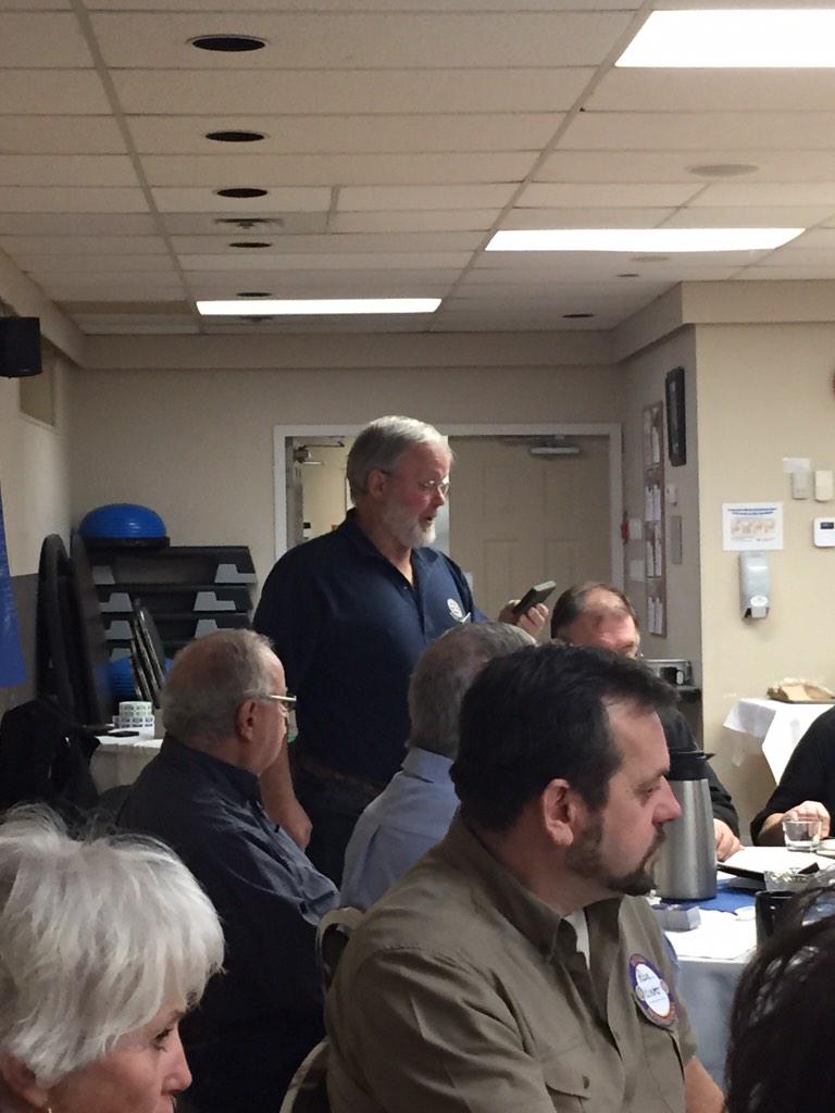 SouthCowRotary's tweet photo. Richard giving us foundation update listing over 1,000,000 in projects year to date http://t.co/PuyUYMXEGu