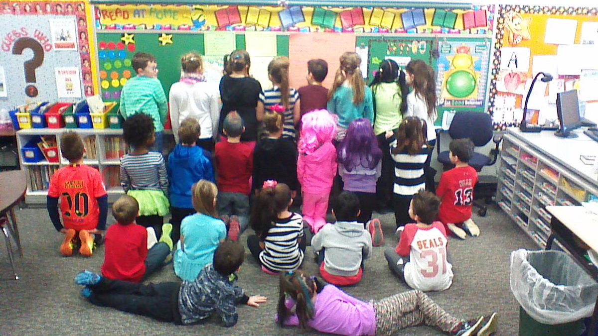 107 is "back" to crazy hair! <a href="/D13Eagles/">Erickson Elementary</a>