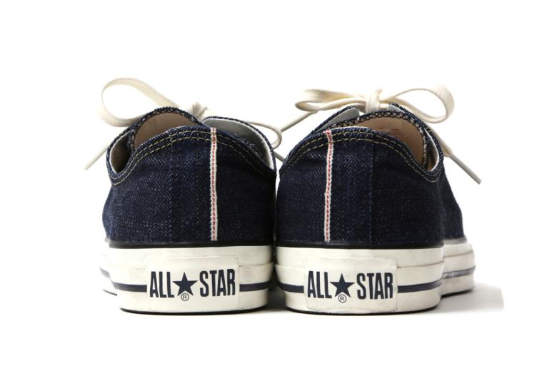 LadySneakers's tweet photo. #Converse and #Levis have aligned to create a denim silhouette of the classic All-Star #SneakerHead http://t.co/SAxLwE5Ojc