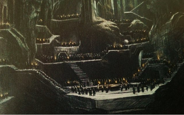 SoyArcastar's tweet photo. ¡SPOILER! ¿Qué opinan? Ésta imagen podría ser del funderal de Thorin, quizá para la versón extendida #tolkien http://t.co/HjC2cZVOBs