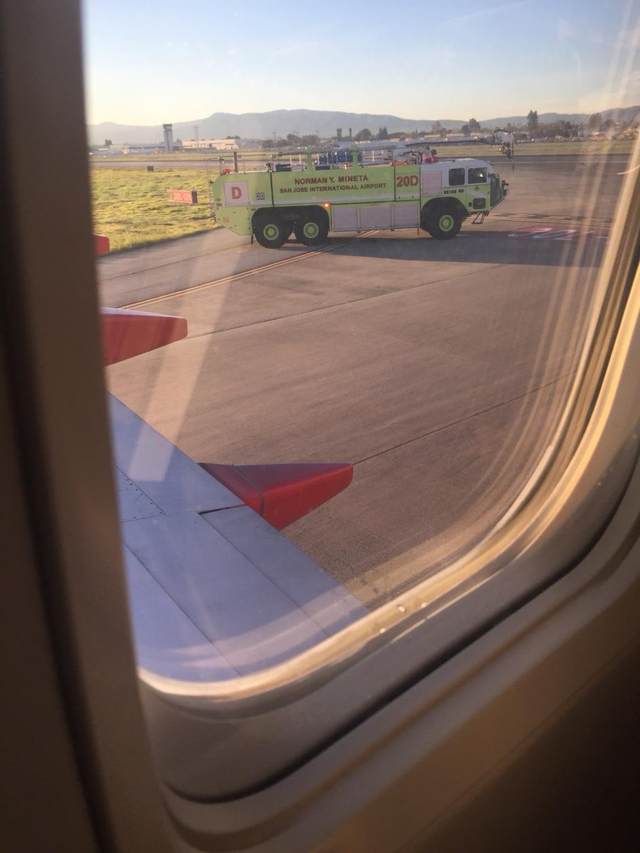 Ravi's tweet photo. Things I've added to my bucket list in 2015. Hard plane landing with tire blowout #shaken #yeahImOK http://t.co/WJOO98alIa
