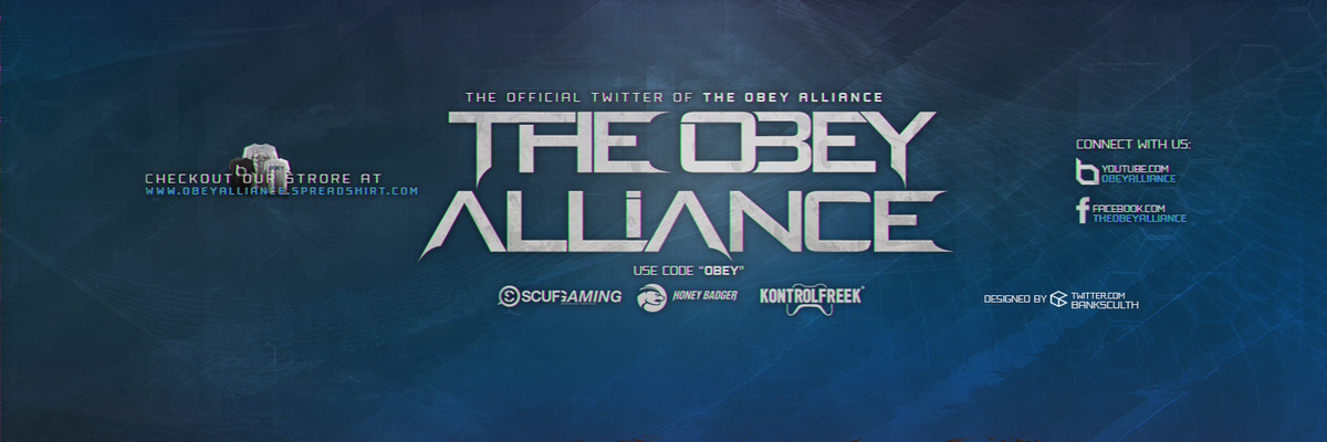 c9yno's tweet photo. TheObeyAliance Twitter Header @TheObeyAlliance @ObeyBeGoz @Agony @ObeyRyno #Obey #Banner #Twitter #Designed #Culth http://t.co/A6SQ1mzfYU