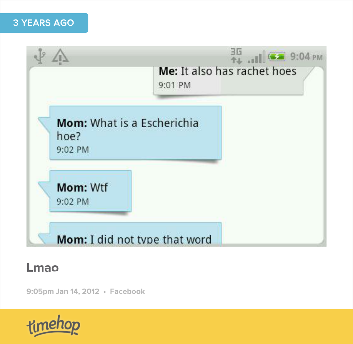 When my mom started texting ctfu  timehop.com/c/fup:10150535…