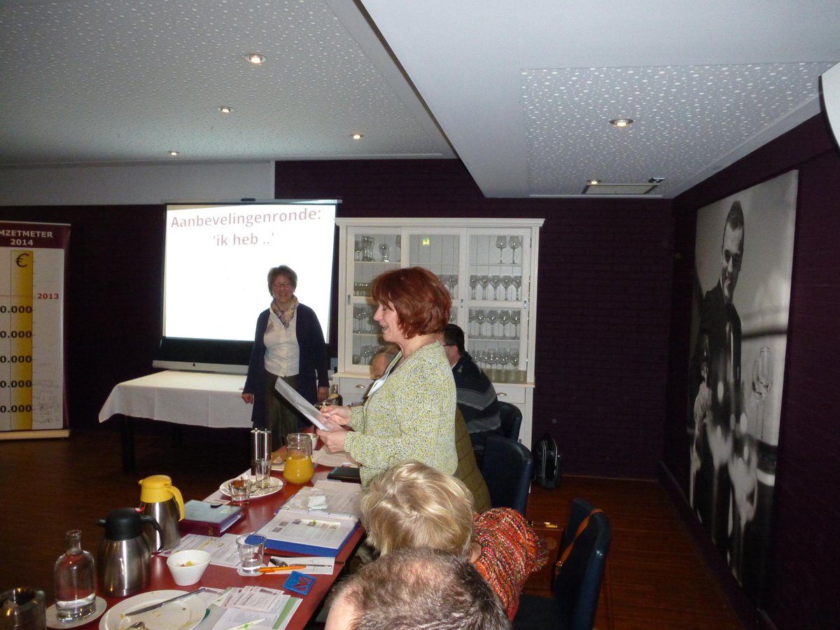 Ons nieuwe lid Jannie Klaren van massagetherapie-chai.nl gaf vandaag een gloedvolle getuigenis voor <a href="/Patrick_Siemons/">Patrick Siemons</a>