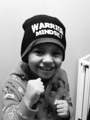 ROSSTHEBOSS_B's tweet photo. Thought I'd lost my #WarriorMindset hat, until #MiniBoss said ''oh do you mean my playing out hat'' 🙈 #BoyGotStyle 👊 http://t.co/cBoa1XUCAU