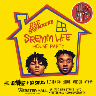 djsoulnyc's tweet photo. Happy birthday @ElliottWilson! Tomorrow night we celebrate it at @WebsterHall with @RaeSremmurd #YN44 #HousePartyNYC http://t.co/cfRhXNmwIc