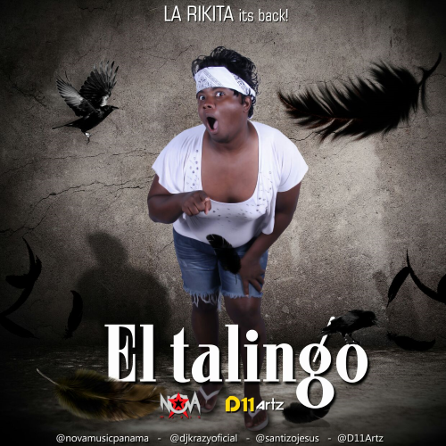 <a href="/la_cascara/">LaCascara.TV</a>  <a href="/EddyVasquezWao/">Eddy Vasquez K</a> La Rikita El Talingo | j.mp/Eltalingo (Prod. @djkrazyoficial) <a href="/NovaMusicPanama/">Nova Music Panama</a>  1