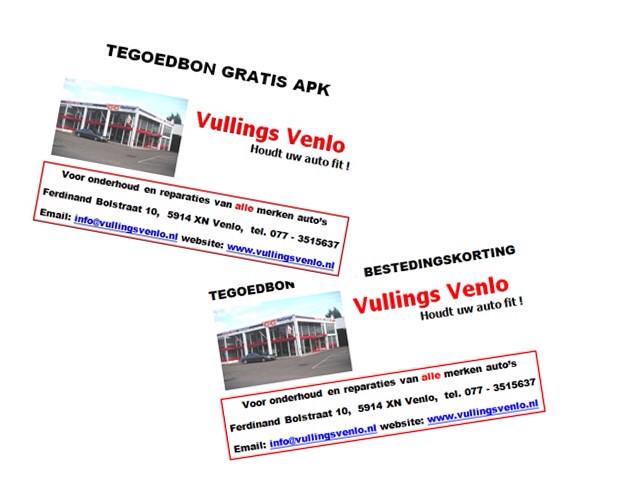 Op zoek naar een origineel cadeautje? Denk dan eens aan een tegoedbon van Garage Vullings!