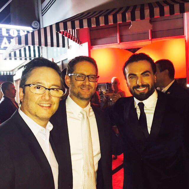 GabrielVOficial's tweet photo. #Premier #DueńosDelParaiso con los jefes @JoshuaMintzUsa y #DavidPosada @duenosparaiso @Telemundo http://t.co/RJ26l06BM3
