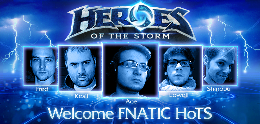 FNATIC's tweet photo. Today we welcome a new squad! Meet #FNATIC Heroes of the Storm! http://t.co/4FLLHSdJi5 http://t.co/SQjFZxzxs5