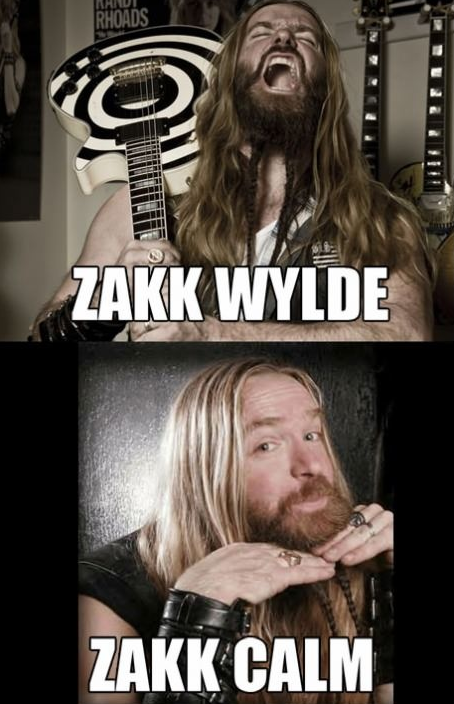 Happy 48th birthday Zakk Wylde! Always enjoy a good shred. 