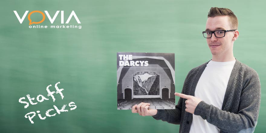 voviamarketing's tweet photo. #staffpicks: With their mix of strong vocals with soothing melodies, Dan loves rocking out to @itsthedarcys.  #music http://t.co/9jHSQj3TpT