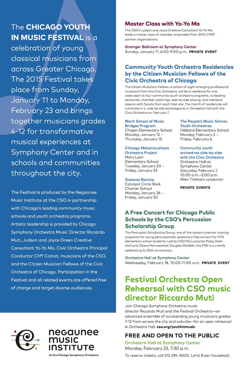 chi_mop's tweet photo. We are so excited to be partnering with @chicagosymphony's Negaunee Institute to host next week's YIM Fest! http://t.co/ATQ9V3jAJQ