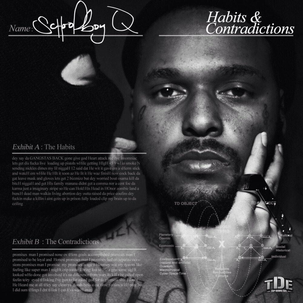 kahleelgary's tweet photo. "On this day 3 years ago, @ScHoolBoyQ released "Habits &amp; Contradictions" http://t.co/47tXv63GmW”@TheeRansome21 gotta listen to it today