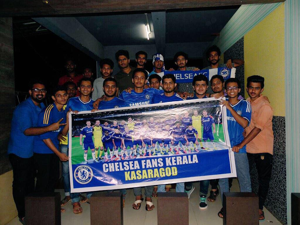 ineeshadvs's tweet photo. Glad to my @ChelseaFC Fans from my Maternal home state in #India #Kerala #Kasaragod #CFC @ChelseaIndia #CISCScreening http://t.co/UsBHrdJx0B
