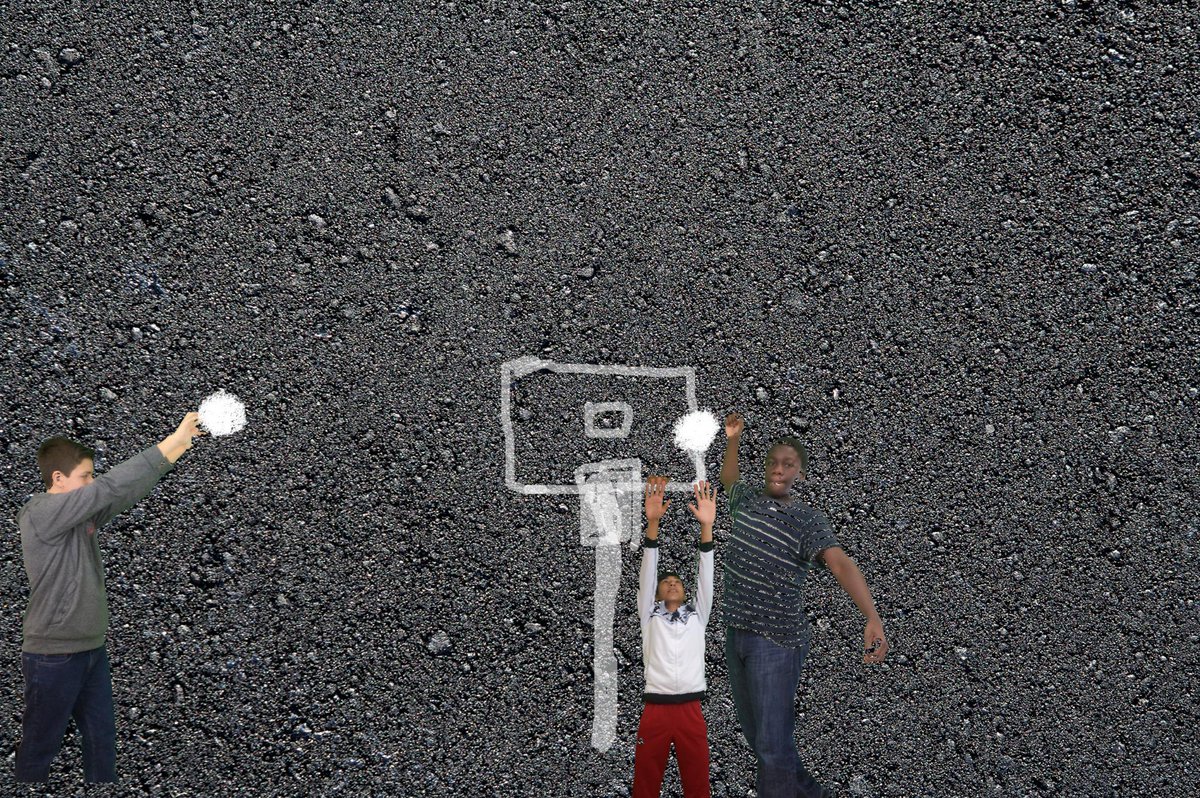Marcus807EMS's tweet photo. This is my chalk art with @Michael807ems and @Theo807.        @MrBrandPDSB @EdenwoodMS http://t.co/qajy4JqeW0