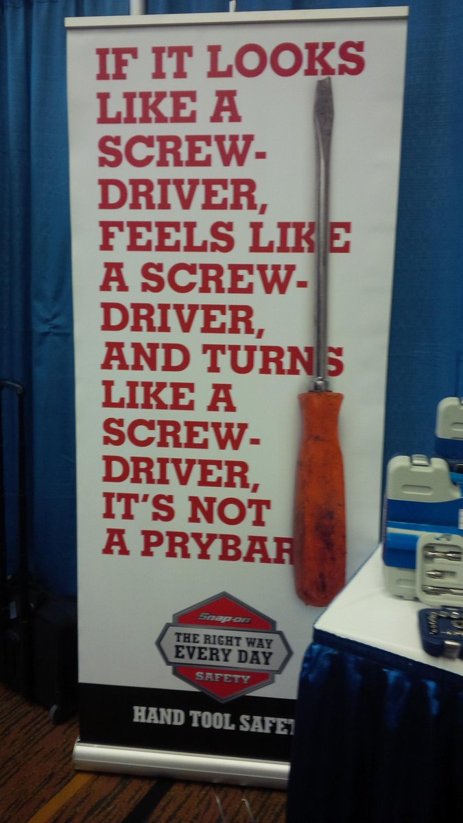 <a href="/SnaponInd/">Snap-on Industrial</a> dropping some knowledge #therightwayeveryday #vallenconference15