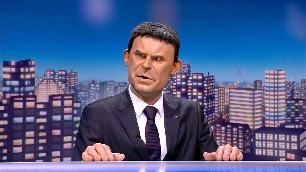 LesGuignols's tweet photo. #Valls "50 ans que j'attendais de pouvoir faire un discours de droite à l'assemblée, j'en ai pleuré !" http://t.co/4rgngHAXGe