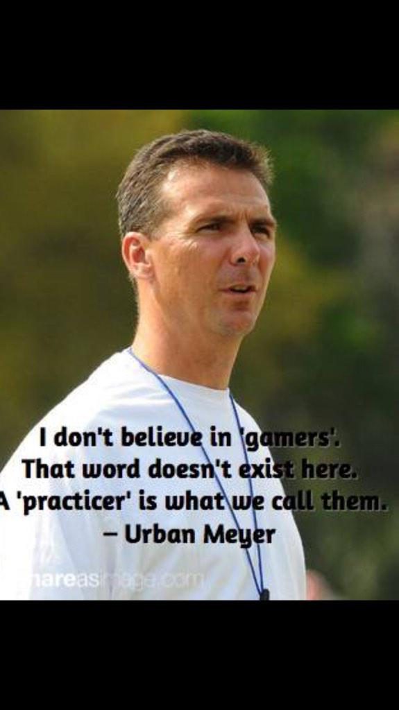 coachncob's tweet photo. The need to bring your best effort in every situation. #UrbanMeyer #practicers via @TAMCoachStarkey http://t.co/4Vqi6oxicz