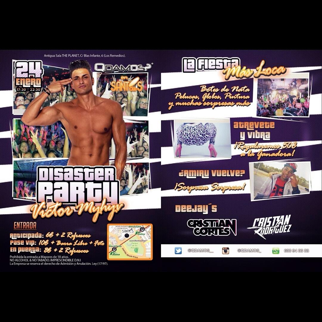 Volvemos de nuevo !!
Por primera vez una fiesta donde podrás desatar tu locura !

Se Buscan RRPP