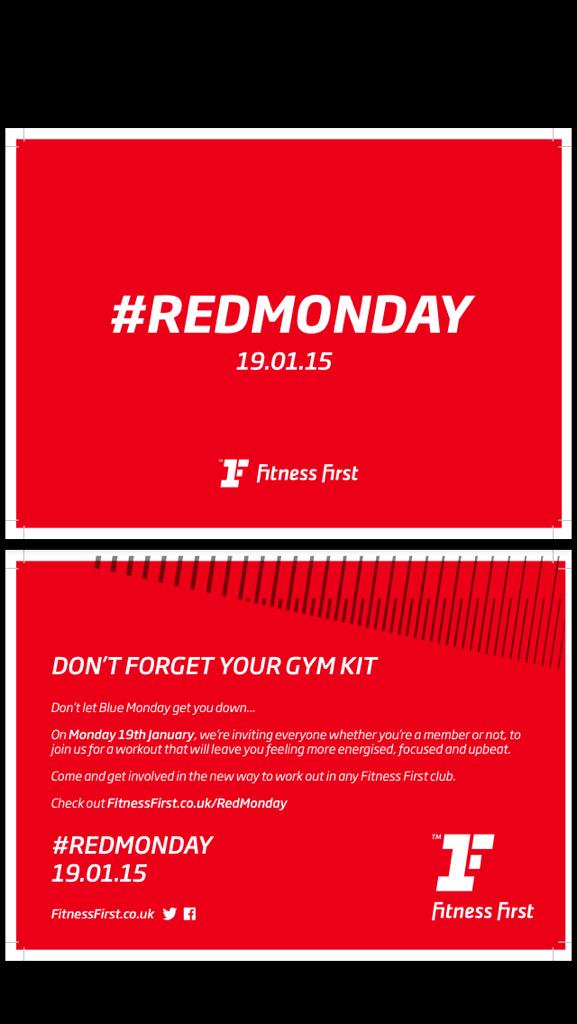 TeddingtonC's tweet photo. Here's a #FREEBIE to cheer you up! @Teddington_Town @FitnessFirstTed #Teddingon #Redmonday no more #bluemonday http://t.co/YrHDcEHCcG