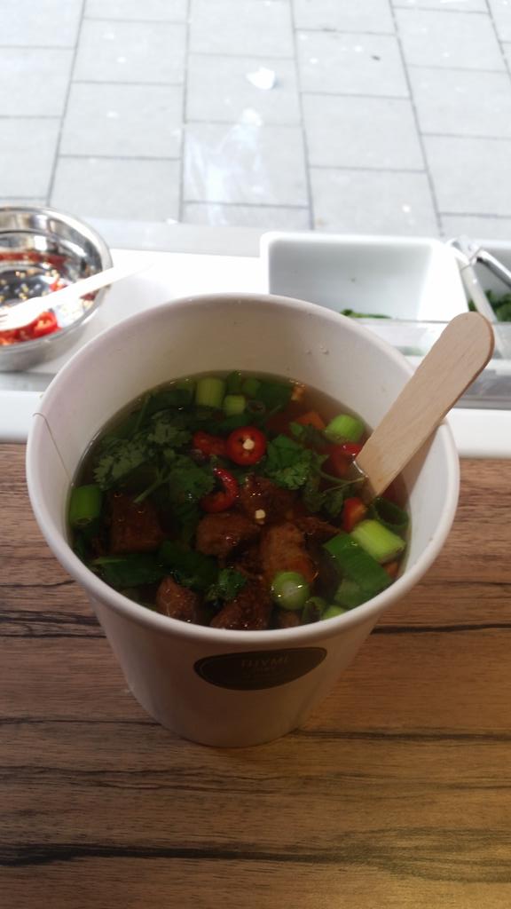 Thyme_Zone's tweet photo. Need new healthy lunch idea ? Come and enjoy a modern #pho ,gotta love street food ! @Street_Food_UK @HoxtonStMarket http://t.co/pVQHjabbOh