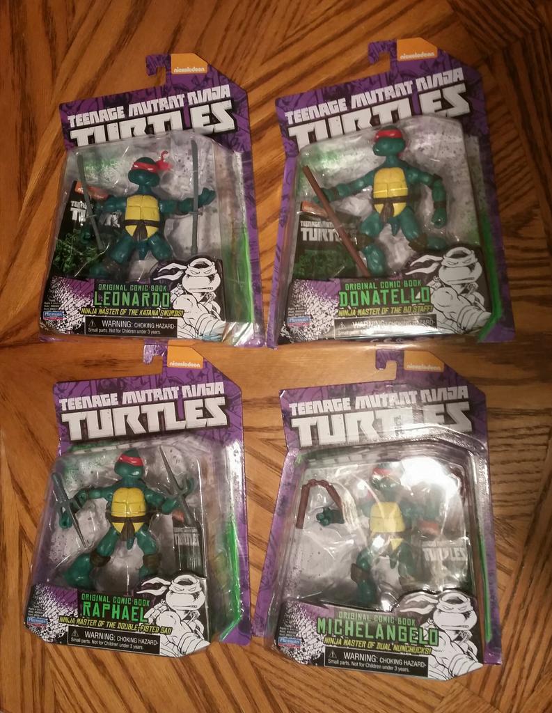 TMNT Teenage Mutant Ninja Turtles Original Comic Book Action