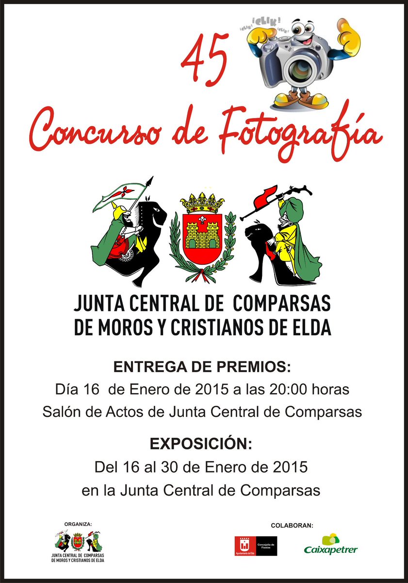 Este viernes a las 20:00 h entrega de premios del concurso fotográfico e inauguración de la exposición fotográfica.