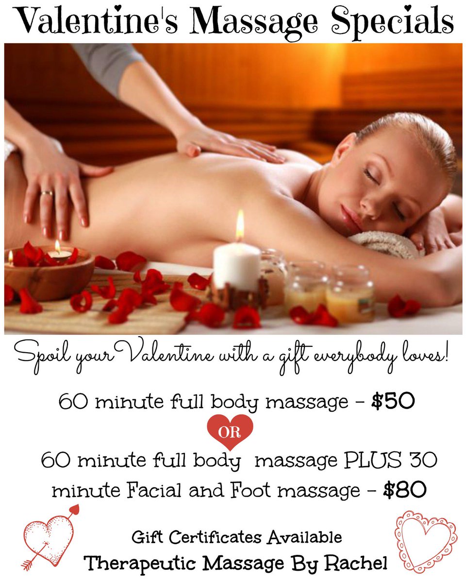 TMbyRachel's tweet photo. Give you Valentine the gift of relaxation!! #ValentinesMassageSpecial #TherapeuticMassageByRachel #WichitaKsMassage http://t.co/BU2nVHzy6E