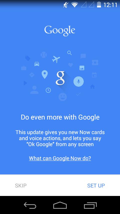 JagmeetS13's tweet image. The new version of #GoogleNowLauncher is awesome. A must #download for all Android 4.1 and above to taste Lollipop.