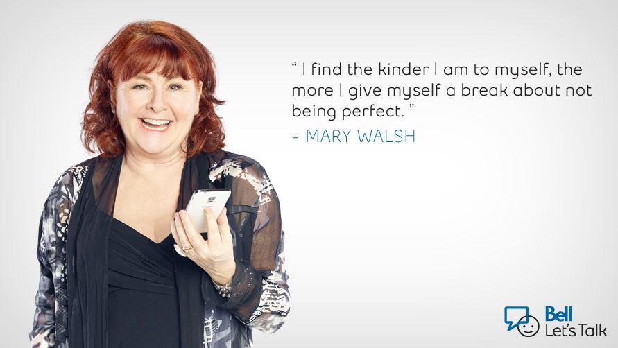 Bell_LetsTalk's tweet image. Small acts of kindness speak volumes. Mary Walsh agrees. #BellLetsTalk ow.ly/Hkt38