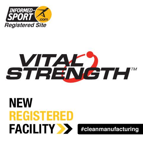 Congrats to <a href="/Vitalstrength/">Vitalstrength</a> on their #informedsport registered manufacturing facility. #cleanmanufacturing