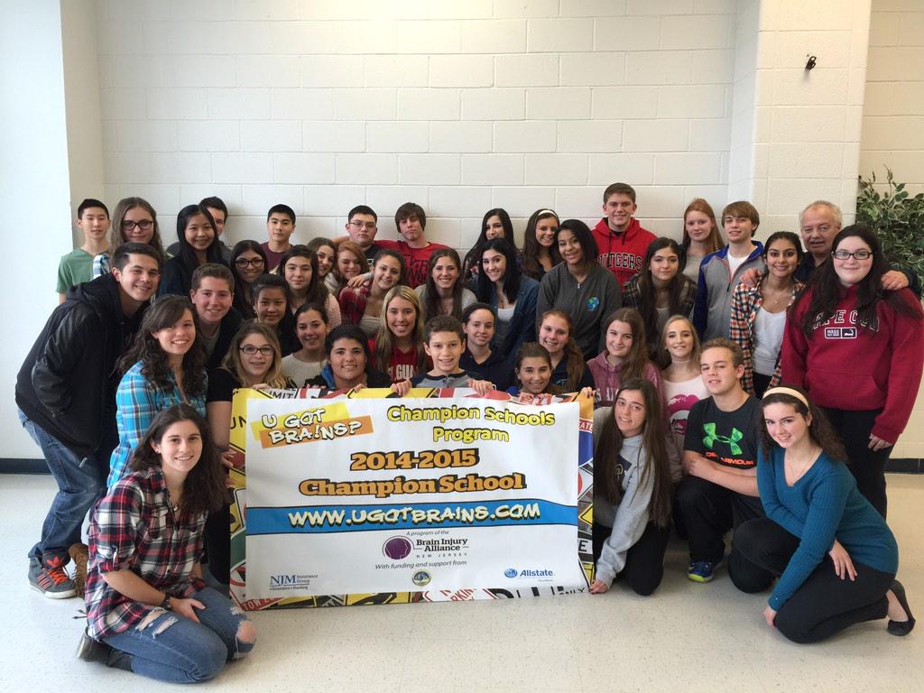 MarlboroHSinNJ's tweet photo. For the 3rd year in a row, #MHSSADD received #ChampionSchoolProgram designation frm #BrainInjuryAlliance. @FRHSDSup http://t.co/sonUyyyz4Z