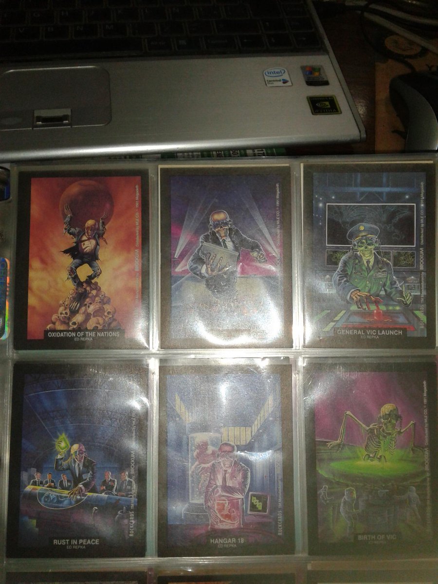 rafiponce's tweet image. rockcards @Megadeth #edrepka collection @DaveMustaine