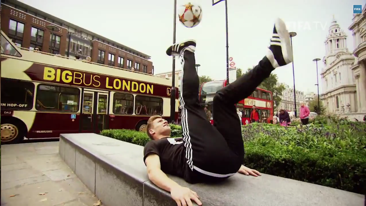 BHtalent's tweet photo. BH Talent star @Freestyleandrew speaks to FIFA about Freestyle Football
https://t.co/foXMwkBp6b http://t.co/EtQIGsvz3r