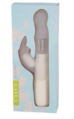 BlueDeliciously's tweet image. Laya Artiche Slimline Rabbit White/Clear £45 Excluding Delivery #sextoys #nefollowers