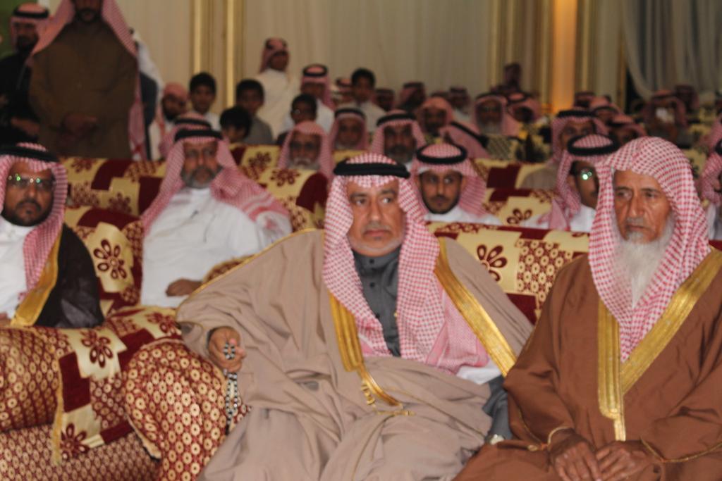 حفل بمناسبة عودة الشيخ مفرح ابن مروي المخلفي من رحلته العلاجيه خارج المملكة بنجاح "الحمدالله على السلامه ياغالي"