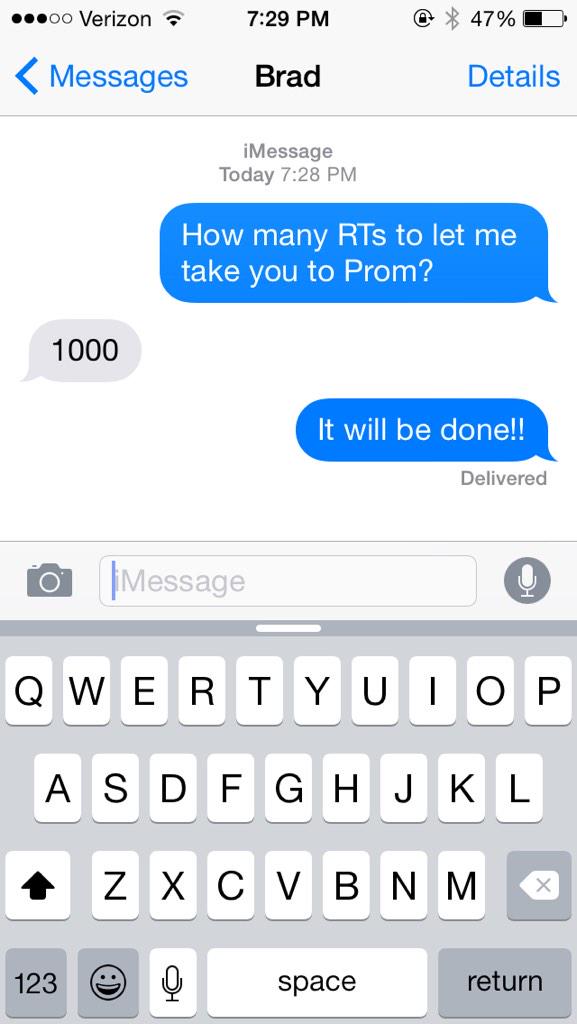 dj_stanek's tweet photo. 1000 RTs!!!! RETWEET THIS SO I CAN TAKE THIS STUD TO PROM! 😍🇺🇸 http://t.co/h1eDFLXvoK