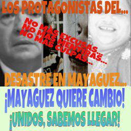 CaminoAlNuevoPR's tweet photo. Al #AlcaldePPD y #Soberanista de Mayaguez #SacaloDelPoder sin #Temor y sin #Pena. ¡#NiUnaMentira #NiUnEngaño #MÁS! http://t.co/DU68nJEmwk