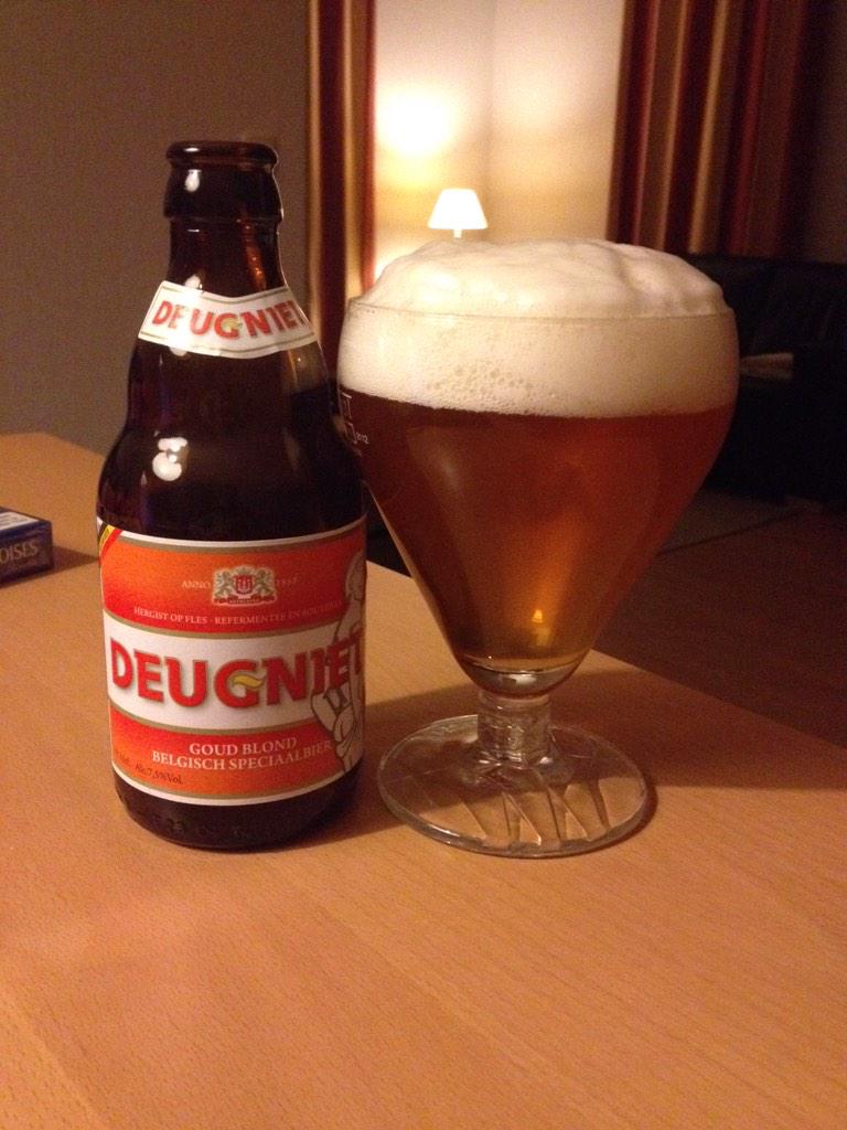 Back at home after a nice job ... Time for a special beer #deugniet