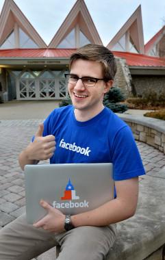 WLUalum's tweet photo. @cmartine #wlu14 on the value of "n00b eyes" at Facebook: http://t.co/zAtvii8r1G @wluwilliams #wluNetwork #wluSTEM http://t.co/qwJEYOJuvD