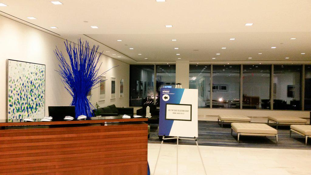 Jenna_KPMG's tweet photo. And the Toronto #KPMGatc Selection Event has officially kicked off! So excited to host the GTA schools! #KPMGOneTeam http://t.co/XrRSvgJ0nN