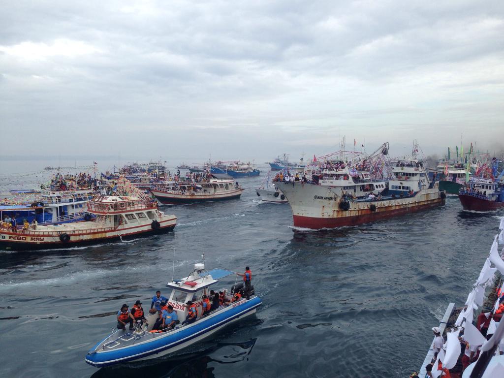 ABS CBN News On Twitter Fluvial Procession In GenSan For The Feast Of 