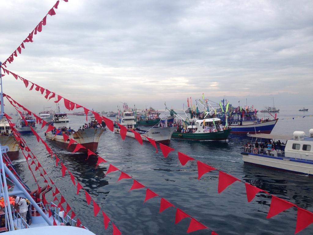 ABS CBN News On Twitter Fluvial Procession In GenSan For The Feast Of 