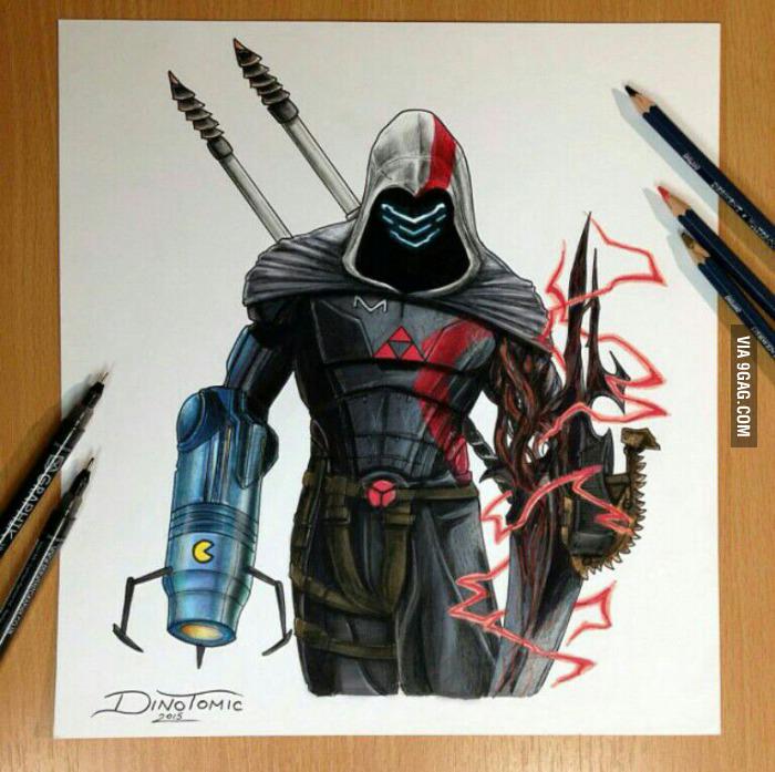 samirjusufovic's tweet photo. #N7 #deathspace #assassinscreed #Zelda #Metroid #megaman #Pacman #portal #Mario #godofwar #Prototype #gearsofwar http://t.co/tNr0FVYKLc