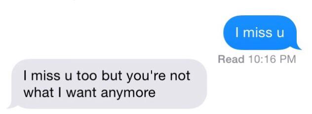chlonoodle's tweet photo. Showing attention is acknowledging someones existence. This makes me so sad. I miss you doesnt mean I want you. http://t.co/oZcyj2CJOY