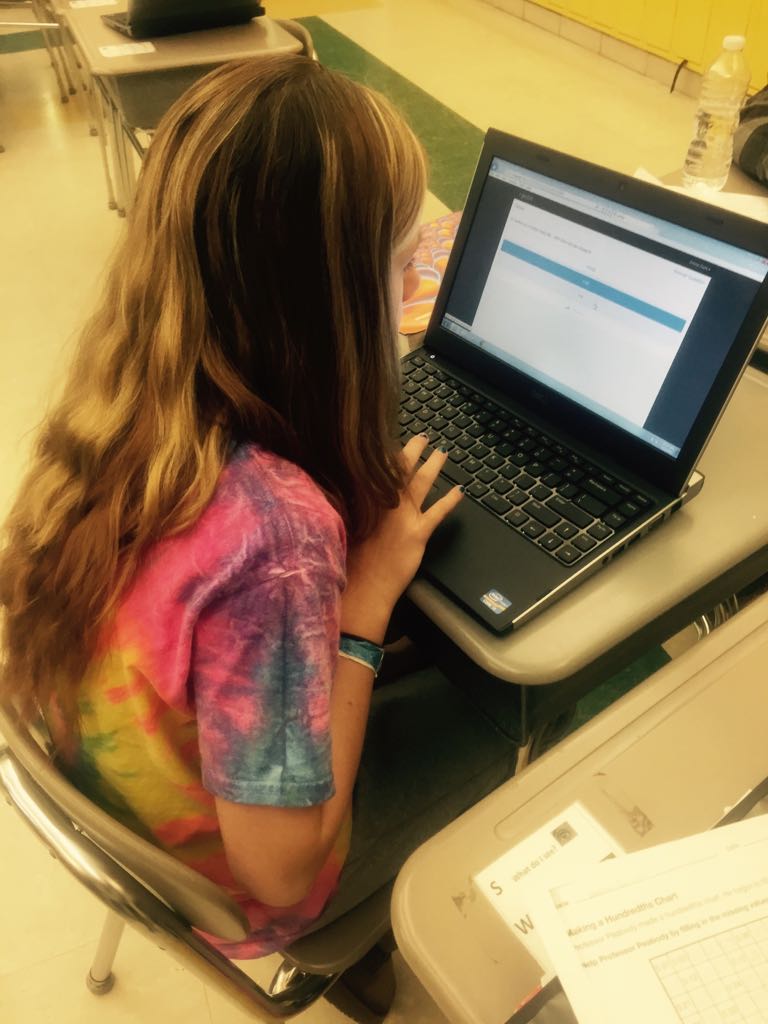 Southern_O6's tweet photo. We used @GedditHQ today for our exit ticket on the place value of decimals. #sousharks http://t.co/kZuoNpT7nb