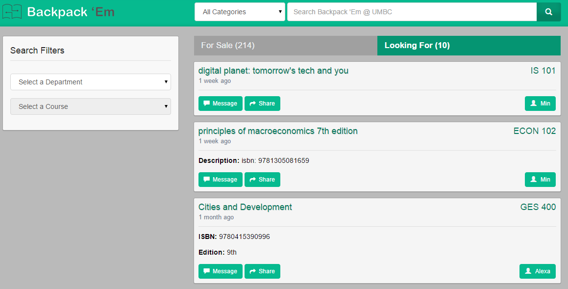 BackPackEm's tweet photo. Did you know you can post course material, &amp; more, that your looking for @UMBC? Check it out! http://t.co/MGA3s3Mw1H http://t.co/penCRLrcpx